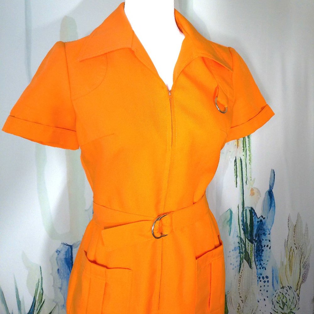 Vintage Orange Jumpsuit